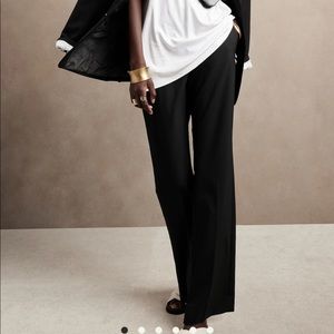Black Banana Republic Logan Trouser Pant, size 0 NWT